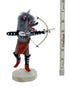 Native American Gray Wolf Kachina Doll SX10062